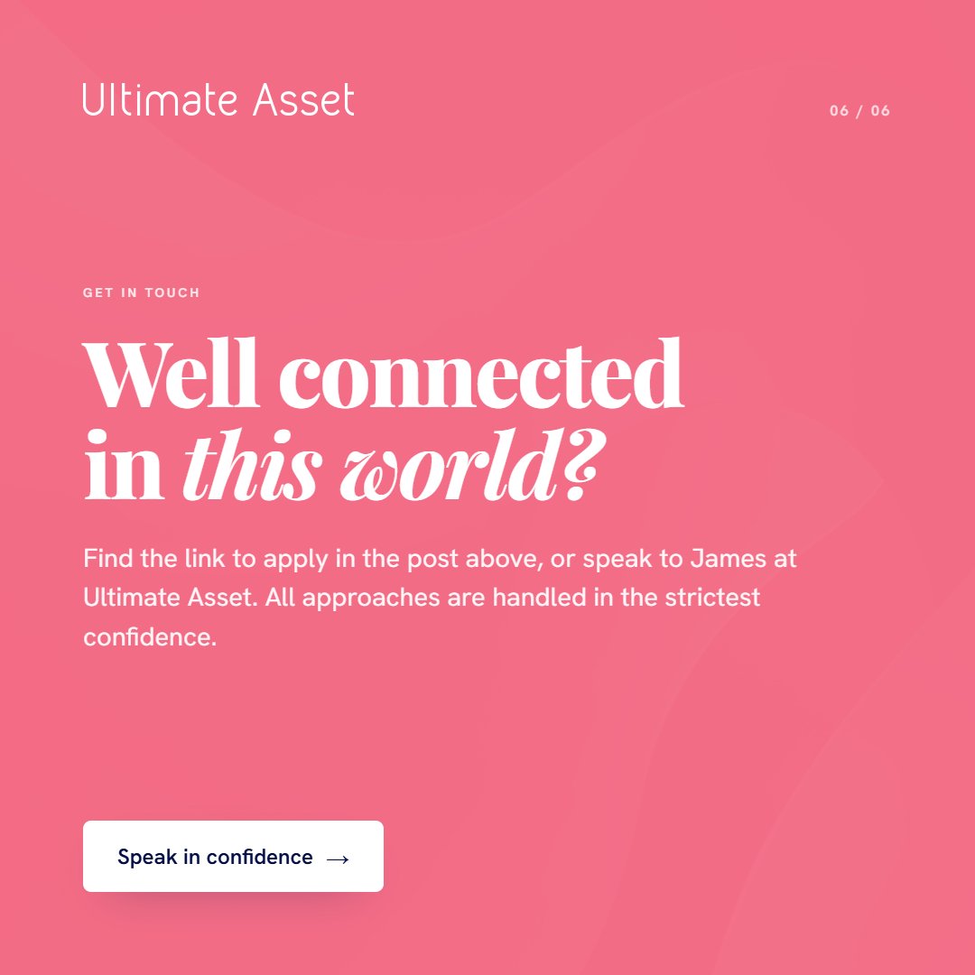 UltimateAsset's tweet photo. If you know how to turn a fashion, beauty or lifestyle relationship into a genuine commercial partnership, this is worth a look. London, onsite. Up to £65,000 plus commission. #MediaSales #SocialVideo #LifestyleMedia #CommercialSales #LondonJobs #SalesJobs #UltimateAsset https://t.co/ke84HBa3oZ