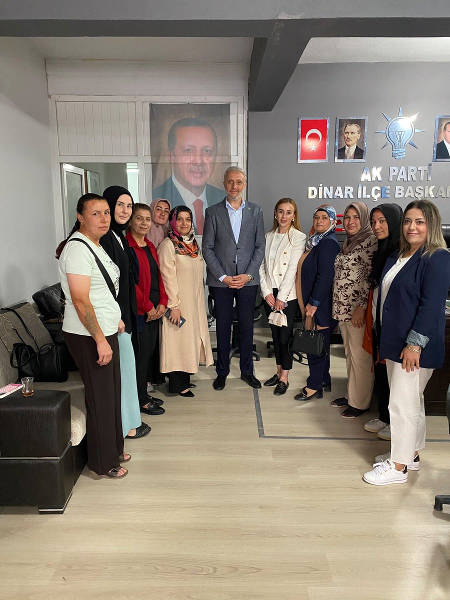 adilbicer43's tweet photo. 📍 Dinar | Afyonkarahisar

Türkiye Yüzyılı Buluşmaları kapsamında İl Başkan Yardımcımız Şükrü Balık ile birlikte Dinar İlçe Başkanlığımızda teşkilatımızla bir araya geldik.

İlçe Başkanımız Hüseyin Demir, Gençlik Kolları Başkanımız Doğan Bayram, Kadın Kolları Başkanımız Seyhan Akgün ve teşkilat mensuplarımızla Türkiye Yüzyılı hedeflerimizi, çalışmalarımızı ve önümüzdeki döneme ilişkin değerlendirmelerimizi gerçekleştirdik.

🤝 Birlik, beraberlik ve güçlü teşkilatımızla Türkiye Yüzyılı yolunda çalışmalarımıza devam ediyoruz.