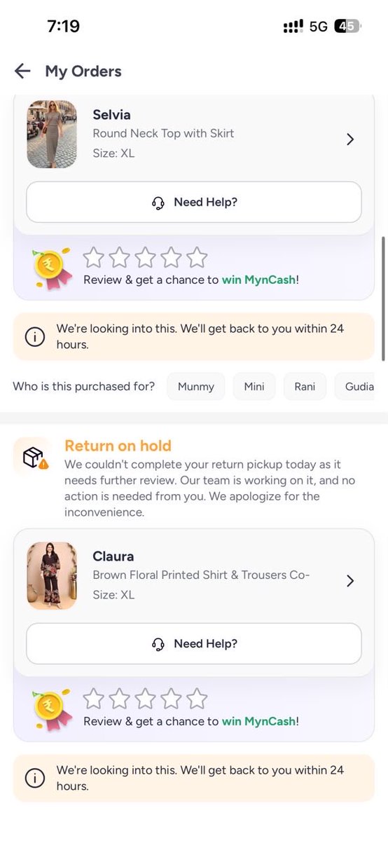 priyankesh31's tweet photo. @MyntraSupport @myntra if you have delivered to correct asset are not able to pickup from there this means I was correct I never received the order since it was delivered to wrong or not delivered at all you are fraud https://t.co/Oo2NvK07uG
