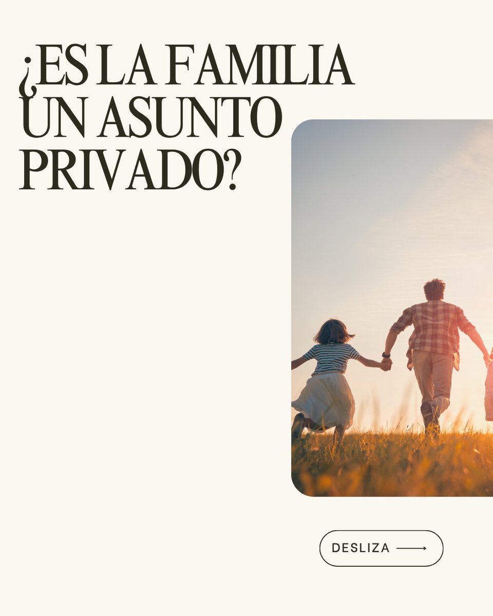 laicos_ensalida's tweet photo. · La vida pública empieza en casa. 🏡 Según la Doctrina Social de la Iglesia, la familia es la "célula vital de la sociedad". Educar, acompañar y transmitir valores es el primer gran compromiso del laico con el bien común. Desliza para ver cómo la familia transforma la sociedad. https://t.co/C6iL7BnZ1R