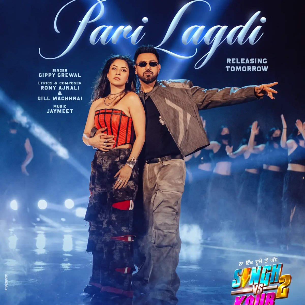 Shilpaemational's tweet photo. Just ONE more sleep! ❤️
“PARI LAGDI” releases tomorrow, and the excitement for Shehnaaz &amp; Gippy  is on another level! 🎶🔥✨
#PariLagdi #ShehnaazGill #GippyGrewal #SinghVsKaur2 https://t.co/PNVtoi1gJt