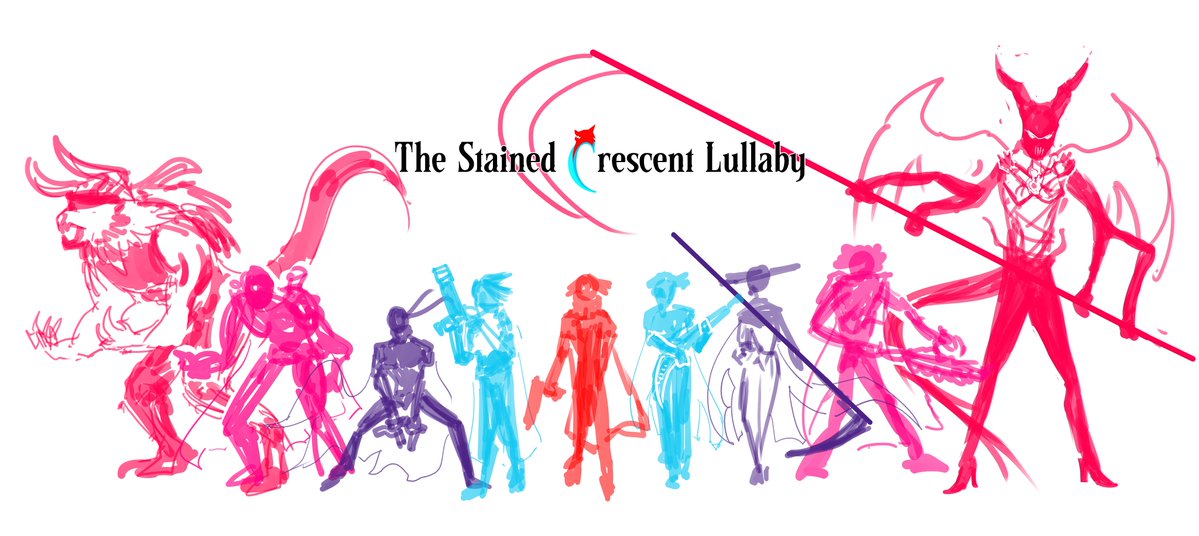 MirRor_G12's tweet photo. draft: all vincent forms in #TSCLullaby https://t.co/K1U8v5QwLk