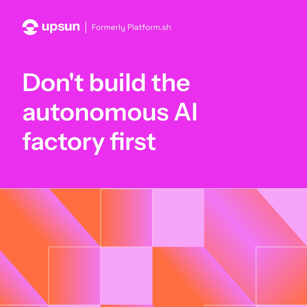 upsundotcom's tweet photo. Jumping straight to an autonomous AI factory is a trap that leaves teams exhausted 🎯. Real value comes from earning trust stage by stage instead of skipping ahead 💡 👉 https://t.co/95KM0AUs3J #AIAdoption #SoftwareEngineering #DevOps #AI agents https://t.co/k92XxfzSKs