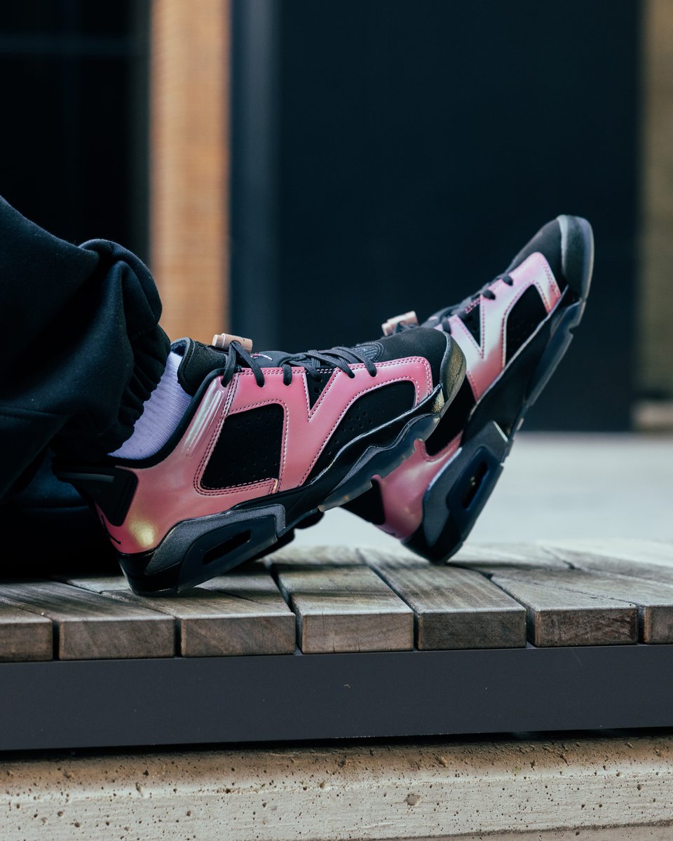 DTLRVILLA's tweet photo. Changing the structure. The Womens #Jordan 6 Retro Low 'Metamorphosis' 
is available in-store and online. 

Link to Jordan: https://t.co/XigYSKjQ9N https://t.co/Y5i9BJt6m4
