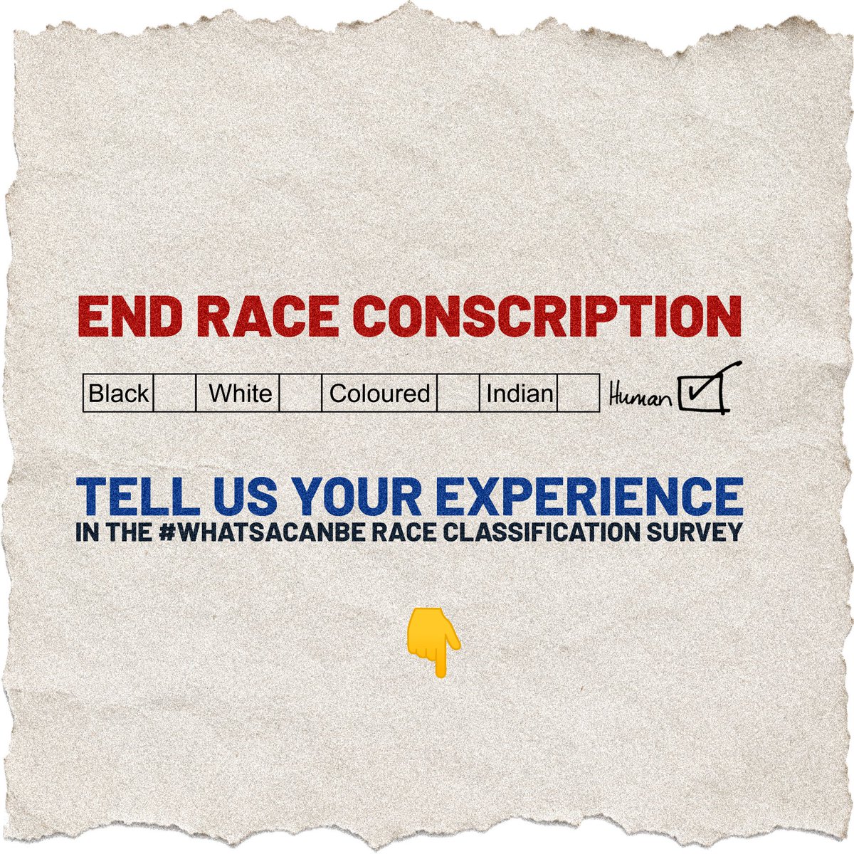 IRR_SouthAfrica's tweet photo. Are you GATVOL of ticking race boxes? https://t.co/FaFPaqn2zQ