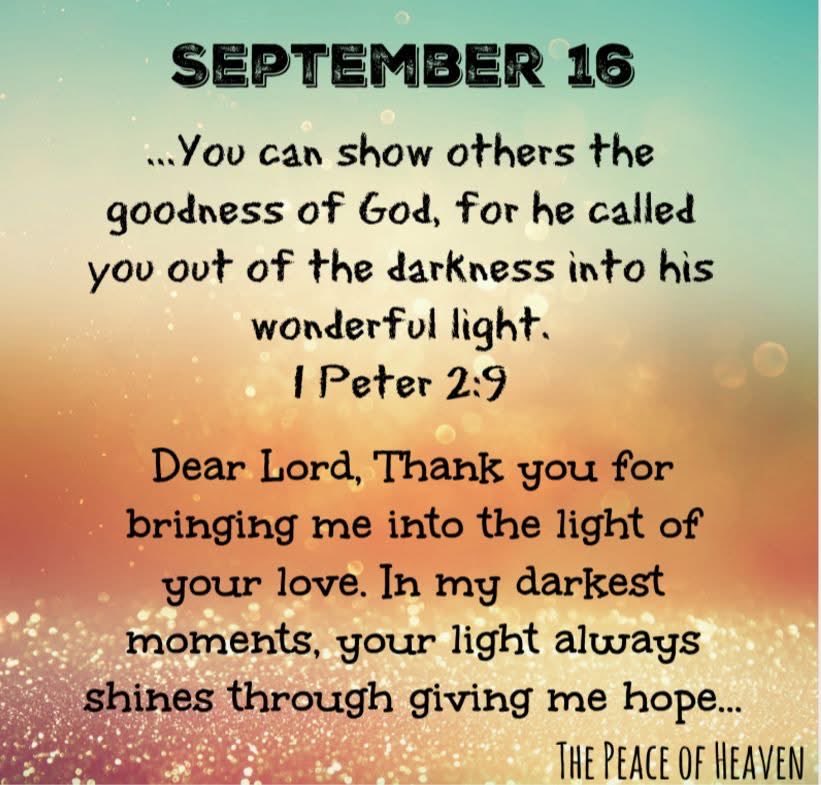 Latte_Hillbilly's tweet photo. #1Peter29 #GodsWonderfulLight #GoodnessOfGod #CalledOutOfDarkness #WalkInTheLight #LightOfTheWorld #FaithOverFear #HopeInJesus #JesusIsTheLight #GodIsGood https://t.co/5YMjIN0Ocp