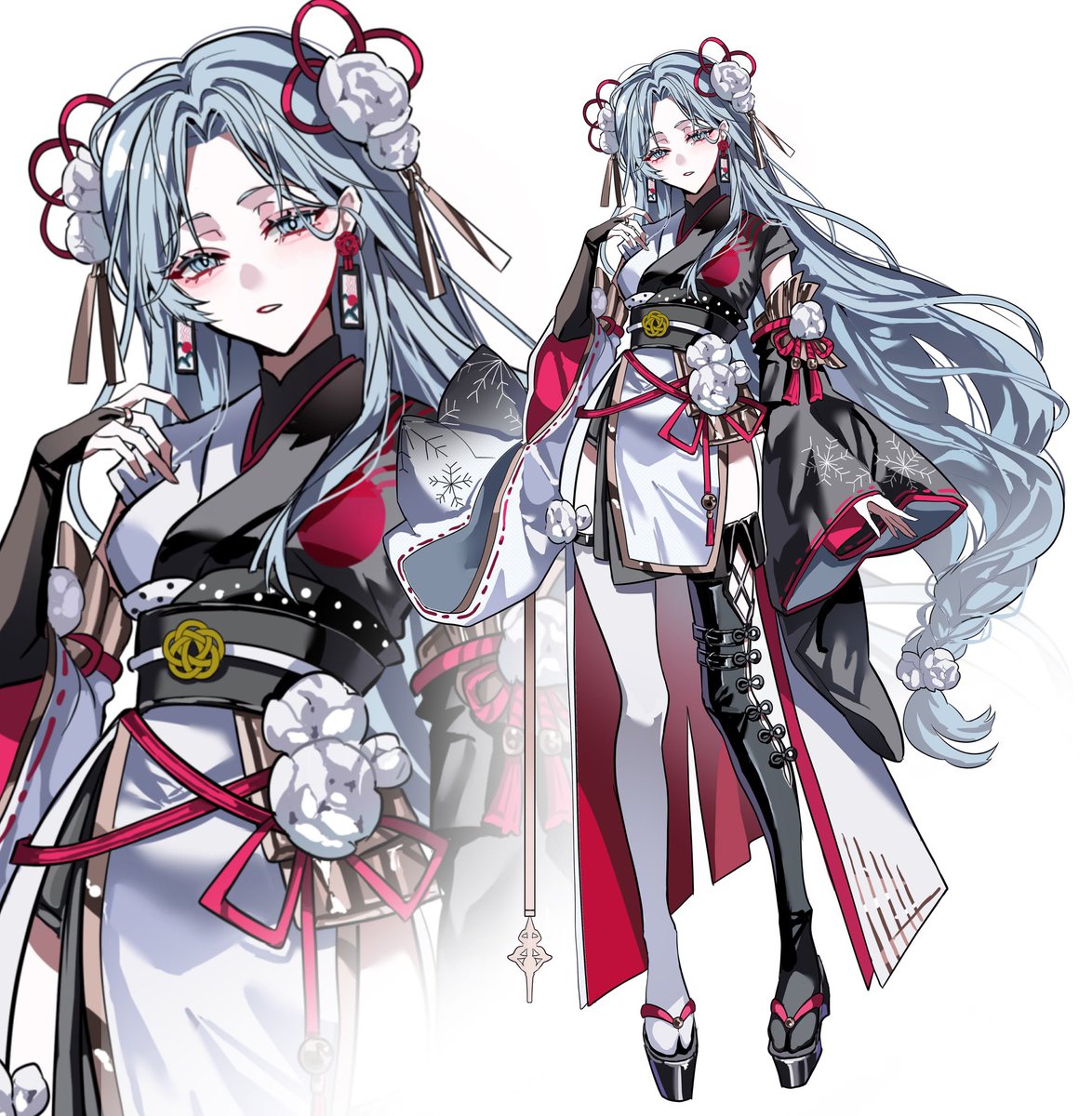 5Iguoomi's tweet photo. 【実績公開】
ご依頼にてキャラデザ及び立ち絵を描かせて頂きました！ https://t.co/nNAkS0u933