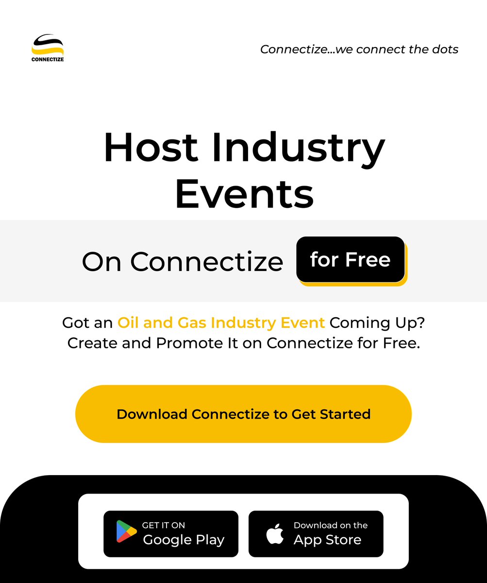 Connectizeco's tweet photo. Got an industry event to host?

Connectize gives you the platform to create and share your event with the right audience.

Ready to get started?

Download the Connectize app from the App Store or Google Play, or visit https://t.co/QE6K3s3zaS.

Connectize… We connect the dots. https://t.co/TELkiGzBPO