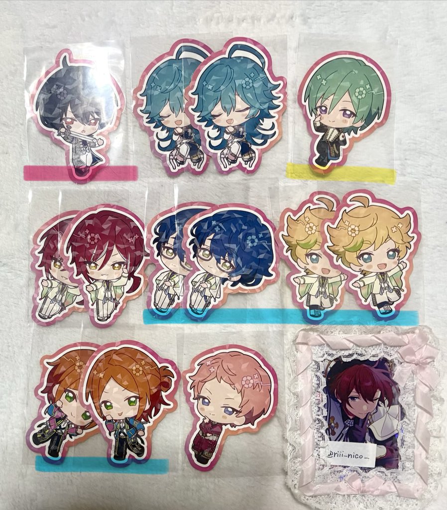 riii_nico_'s tweet photo. 【 交換 譲渡 】 あんスタ アニメイトカフェ アニカフェ アクスタ アクリルスタンド ステッカー コロッタ スタフォニ イースター 

譲  ジュイス 望見 チトセ レオ 泉 凛月 ライカ カンナ ユメ 夏目 つむぎ 宙 巽 ひなた ゆうた 宗 みか 一彩 友也 燐音 コースター画像4参照

⬇️ https://t.co/LRm349DgCW