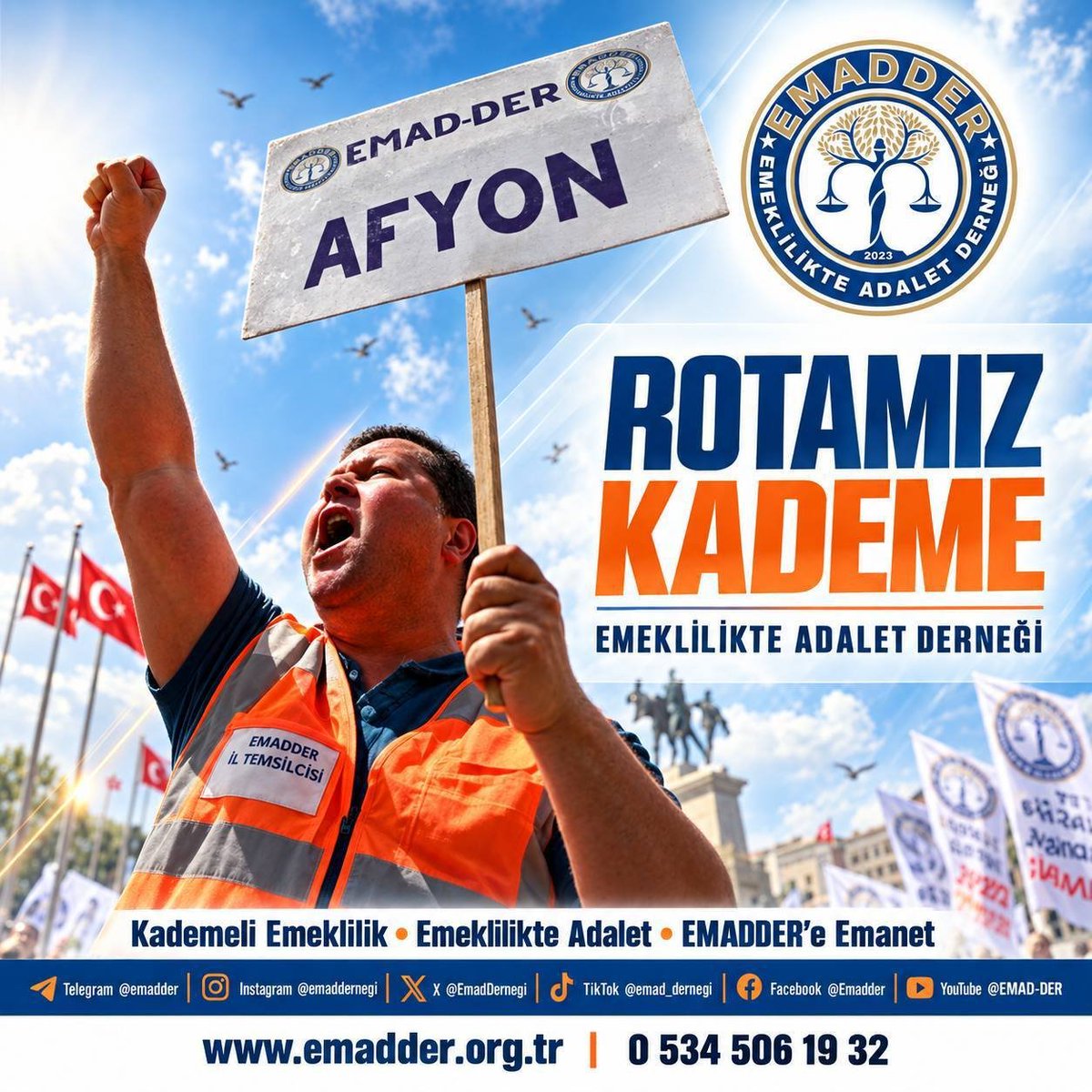 birol1000453's tweet photo. Kademeli emeklilik için rota oluşturuldu 

@EmadDernegi
#RotamızKademe https://t.co/pYdPaA2wm6