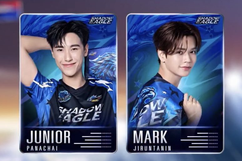 jnrsmakjt's tweet photo. “GMMTV STARLYMPICS 2026” will be held on 28 November 2026, and JuniorMark will be on Team Shadow Eagle. 🦅💙💛

OMG!!! This Time come back again

📍 Impact Arena, Muang Thong Thani
And worldwide live streaming via TTM LIVE

#GMMTVStarlympics2026
#junniorrs #markjrtn #JuniorMark https://t.co/eHzyJbWUtU