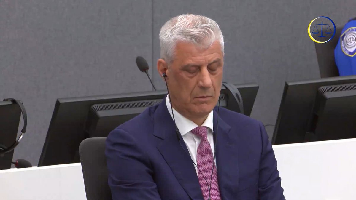 kos_data's tweet photo. 🇽🇰 Former Kosovo President Hashim Thaçi has been found guilty of war crimes and sentenced to 25 years in prison by the Kosovo Specialist Chambers in The Hague. https://t.co/87C9MXDPvf