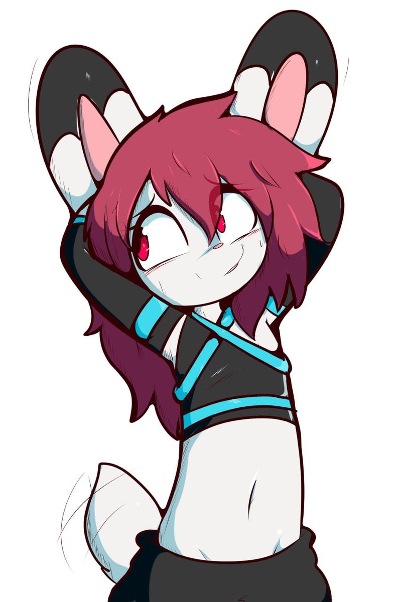 FrostiTropical's tweet photo. Im just rabbit https://t.co/D2jG1mp1Cw