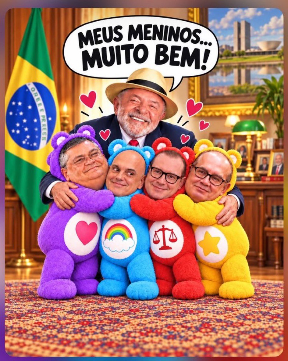 iusfulerandi's tweet photo. @LulaOficial Brasil pronto pra mais roubo, mais saque, mais corrupção, mais STF, mais tudo de ruim… https://t.co/uSzcmATW97