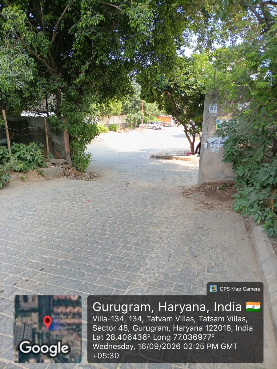 MunCorpGurugram's tweet photo. @MinhasSonal Dear Citizen,

The reported issue has been successfully resolved by the concerned team, and the area has been cleaned.

Thank you for your support and cooperation in keeping Gurugram clean.

Team MCG
@CAQM_Official @CPCB_OFFICIAL https://t.co/f1lhKspgR9