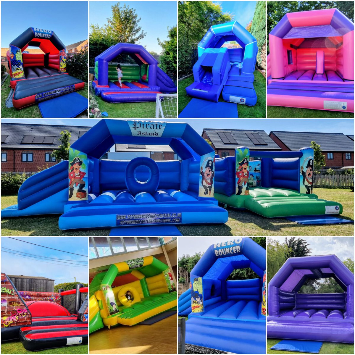 TopBananacastle's tweet photo. We hire outside all year round, so if you need an inflatable anytime pls contact us https://t.co/UHFGo9dgYR