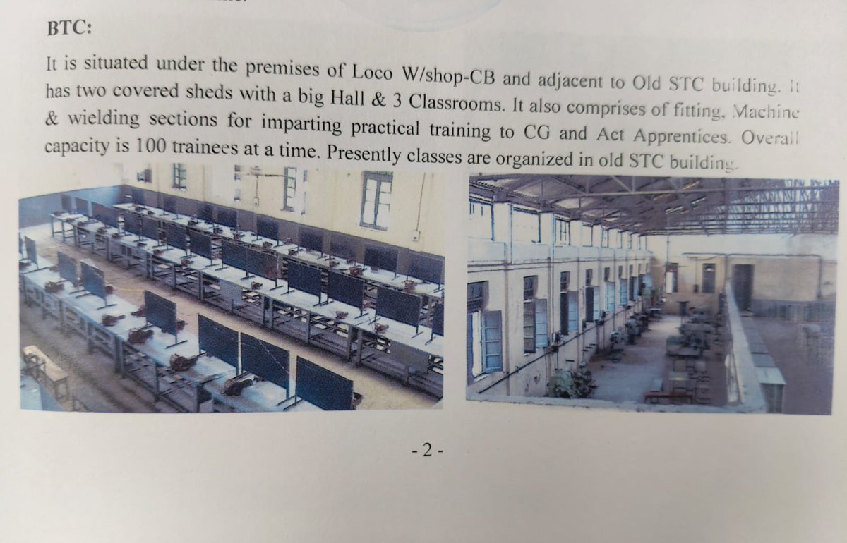 stclucknow's tweet photo. Established in 1956, the Supervisors Training Centre (STC), Charbagh, Lucknow, stands as a symbol of Indian Railways’ rich heritage, technical excellence, and the continuous journey of learning.

From its historic artwork  to its lush green campus and modern training facilities. https://t.co/yHGkxVCKkl