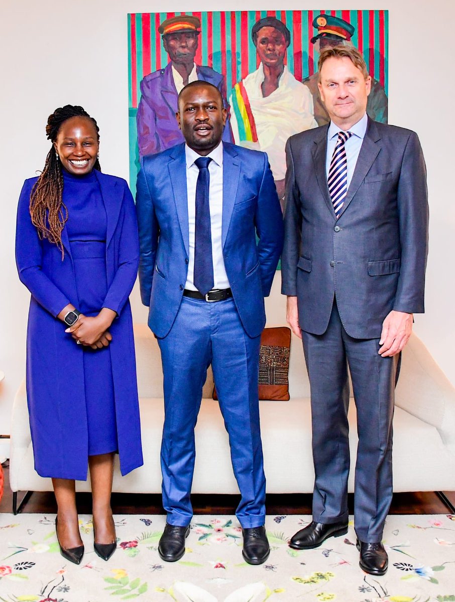edwinsifuna's tweet photo. Meeting with Dutch Ambassador Henk Jan Bakker at his residence in Nairobi this morning. He and his staff are very warm and welcoming reflecting the relationship between our two countries. https://t.co/OC19NCJ8nM