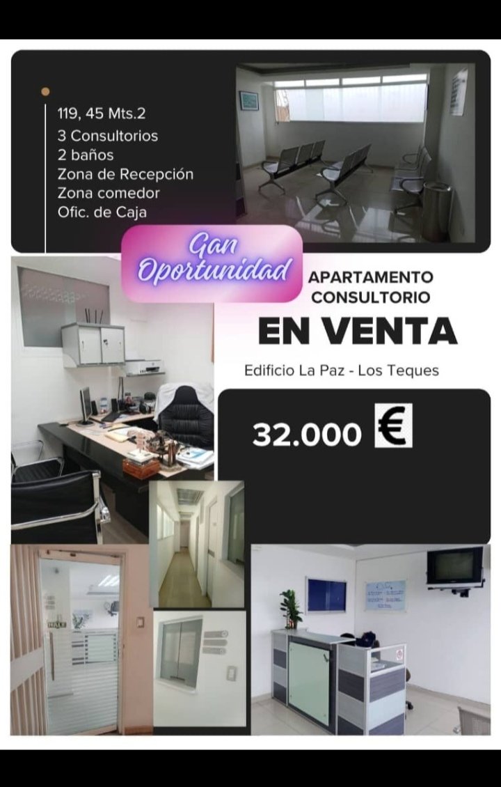 Mariaaponte05's tweet photo. Oportunidad 
🏬Apartamento - Consultorio en Venta
Edificio la Paz-Los Teques
#losteques #casasenventas #caracasvenezuela #laguaira https://t.co/6AEnJc9655