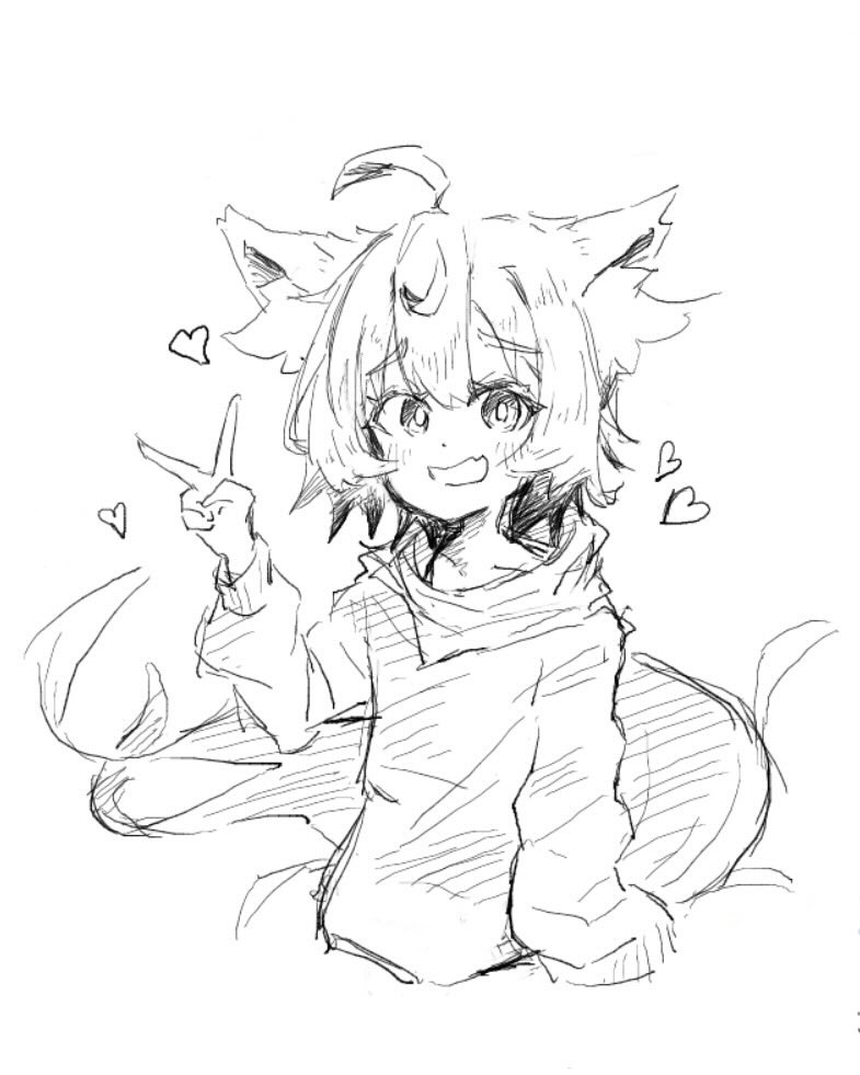 isn__x's tweet photo. らくがき🦊 https://t.co/9kLv3B915n