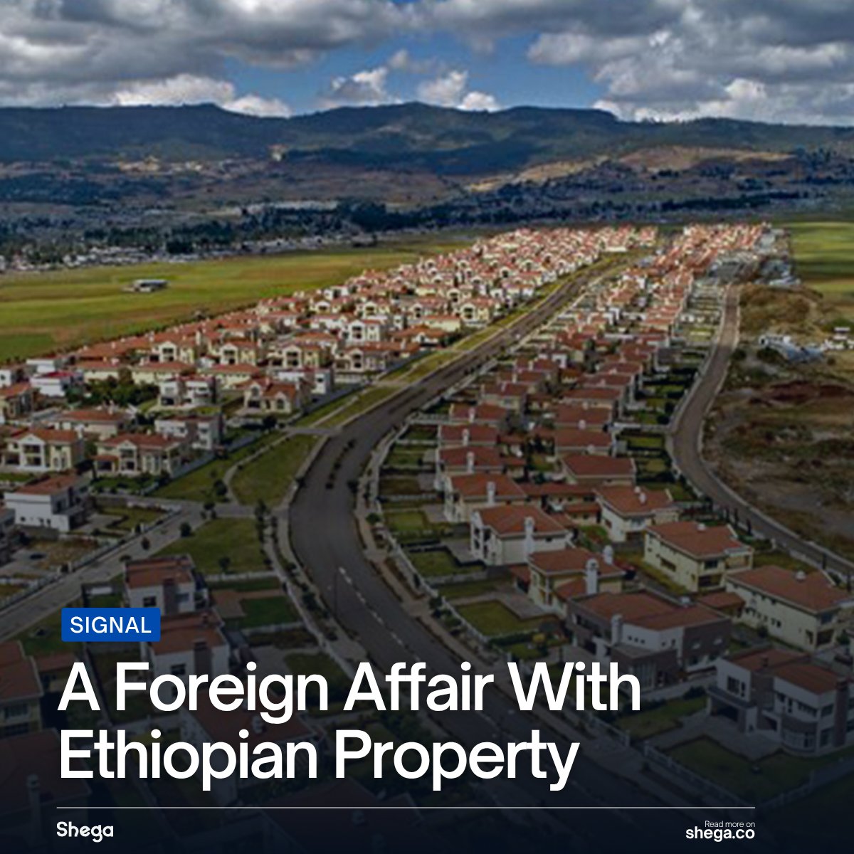 shegaHQ's tweet photo. USD 150,000 buys a foreign national a house in Addis Ababa and a five-year residence permit.

Set against comparable programs, that looks cheap. Greece asks 800,000 euros, the UAE about USD 545,000, Turkey USD 400,000, Egypt around USD 316,000.

Read more:https://t.co/qyeGvlpCpN https://t.co/AsoeaZKG8P