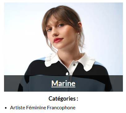 Valarianantor's tweet photo. Marine est nommée dans la catégorie : artiste féminine Francophone aux NMA 2026 🥳🥳🥳🎉 🎉🎉

#Marine #MarineDelplace #NMA2026 https://t.co/NaIv6UMGQ3