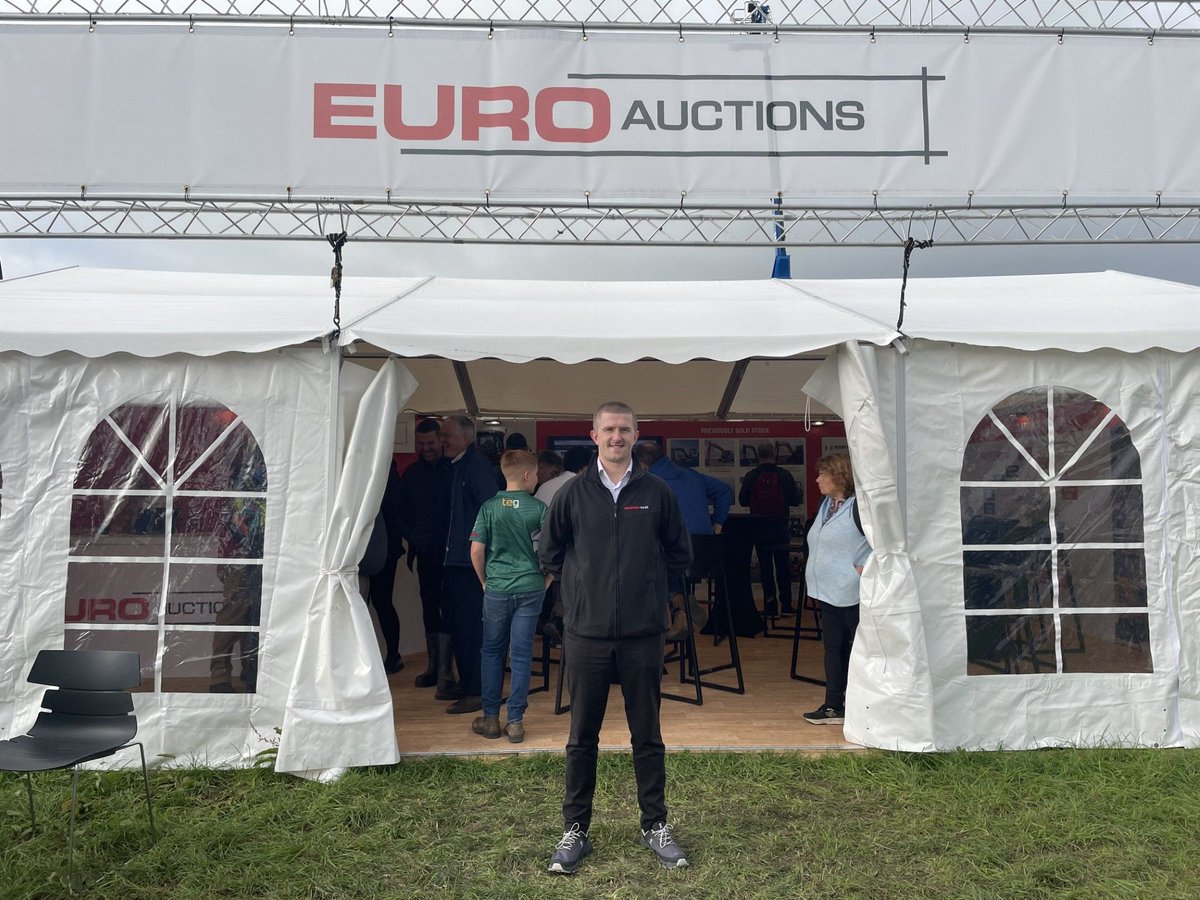 EquipmentSales8's tweet photo. We're at The National Ploughing Championships 2026! 🚧

Drop by the Euro Auctions Stand to discover how we can help promote your business to our global customer base.

📍Euro Auctions Stand, Block: 2 Row: 15 Stand No: 287 https://t.co/8REGbToohU