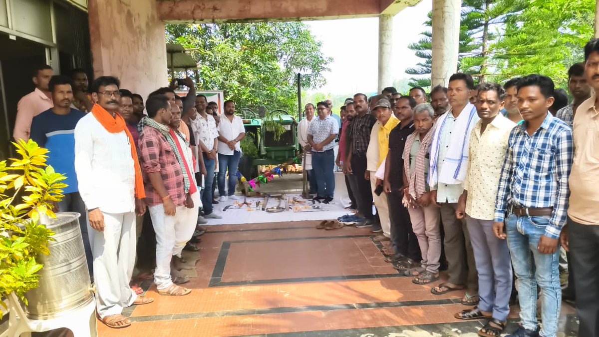KJashpur's tweet photo. दिनांक 16 सितम्बर 2026 को कृषि विज्ञान केंद्र डूमरबहार, जिला जशपुर के सेमीनार हॉल में भगवान बलराम जयंती को किसान दिवस कार्यक्रम के रूप में आयोजन किया गया https://t.co/MLJI9fQkQ0