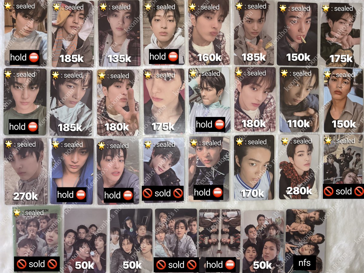 keonhoverse_'s tweet photo. 🇮🇩 Wts rd ina, aab cortis. Mostly keonho

Hi admin go, or anyone who wants. Please help me 🥹, di sell karna BU untuk op adikku yang habis kecelakaan. 
Avail nego tipis, jangan terlalu sadis yaa guys 🥹🙏🏻, prefer take bulk / lebih dari 1.

📍 dom sumedang
✅️ all good condi https://t.co/pv2KHnnla2
