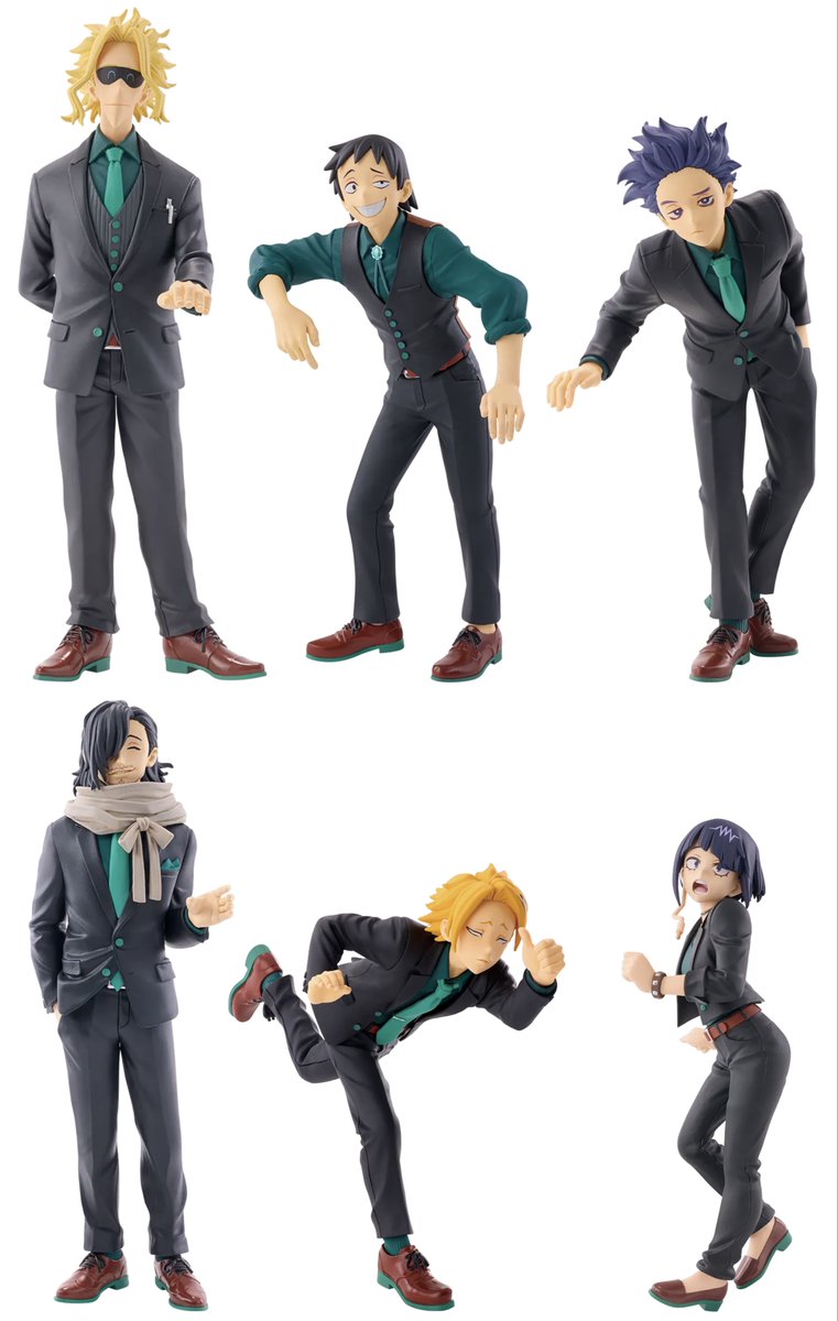 heroaca_info's tweet photo. アニメ 『僕のヒーローアカデミア』
10周年記念 特別フィギュアが登場！

商品詳細が本日公開されました！
2027年3月以降順次登場予定です

▼特設ページはこちら
https://t.co/MKDgktAjSo https://t.co/yJyuKczfy6