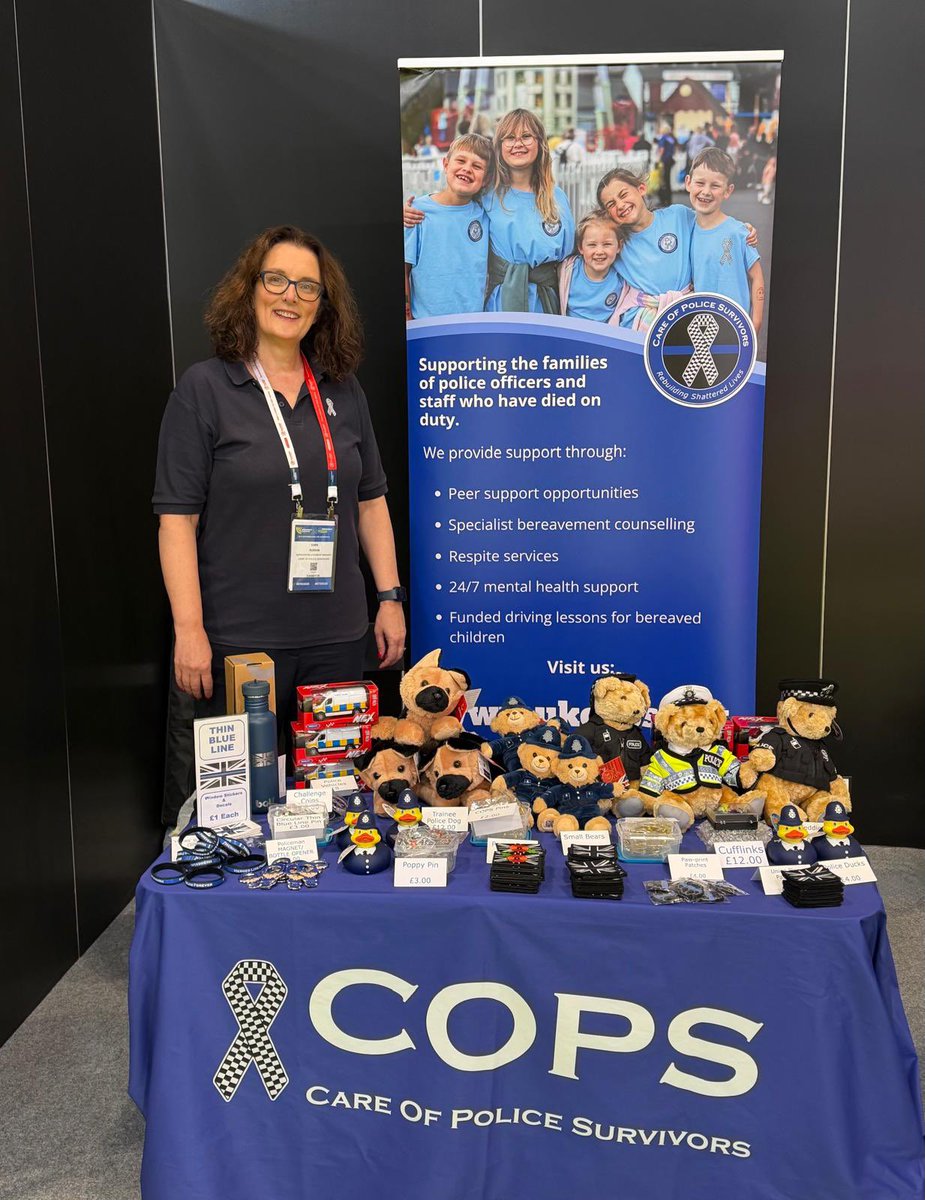 UK_COPS's tweet photo. If you are visiting #EmergencyServicesShow today please come and see us on stand E122. Tracy and Cara are waiting to talk to you. #ESS2026 #Exhibitor #Networking https://t.co/4Us7r3ftvF