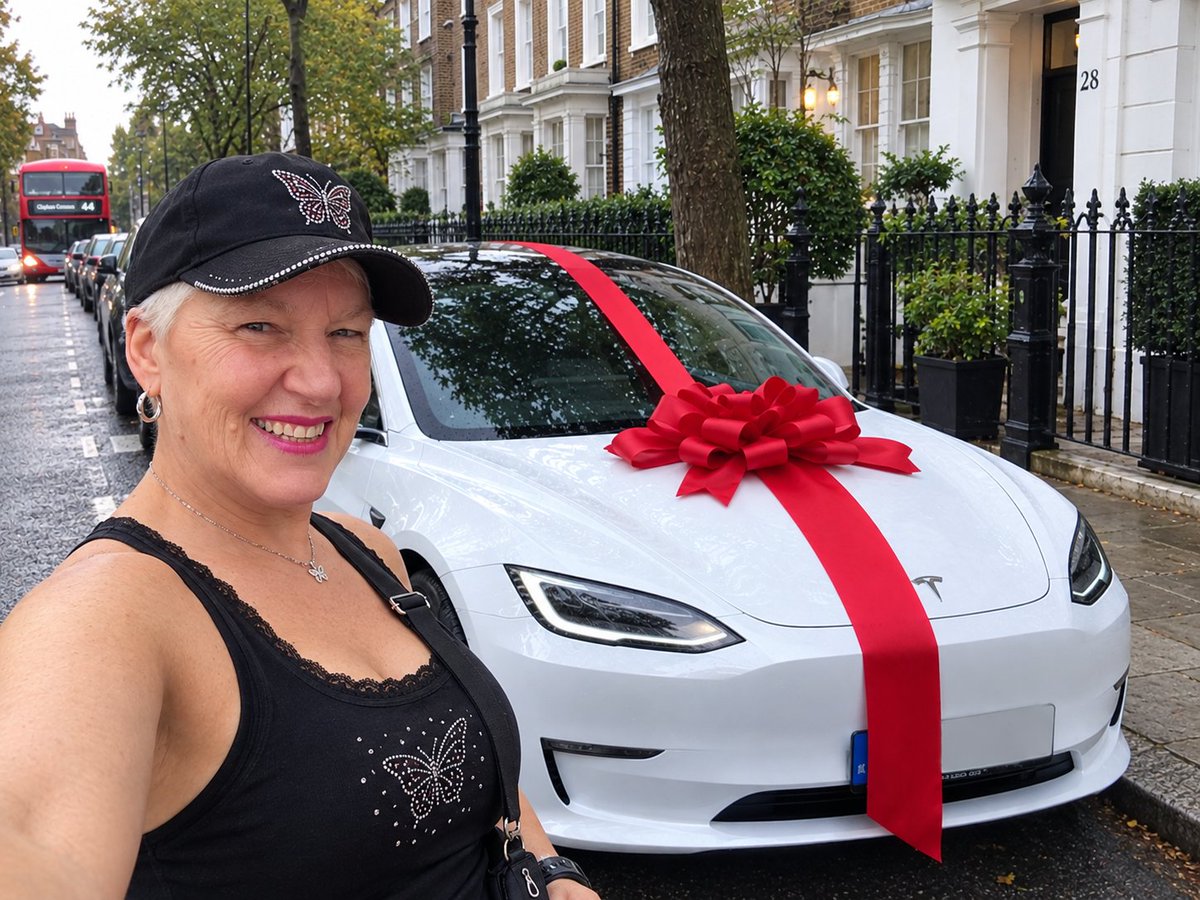 Valeriaisla1460's tweet photo. I'm truly grateful to you @Elona_Tech_CEO. I still don't believe it, but I'm actually now a Tesla owner 😍
I'm sooo going to treasure this gift for the rest of my life, Elon Musk 🤗 Keep doing what you alone do best. xxxx
#TECHNOKING #TESLA #GIVEAWAY #London #USA #Germany https://t.co/EWgCd2O4DR