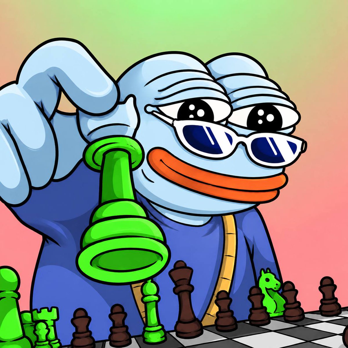 MoontoshiX's tweet photo. Calculated moves. Green pieces. ArcPepe is playing the long game. 🐸

$ARCPEPE https://t.co/wEMBIjbwRn