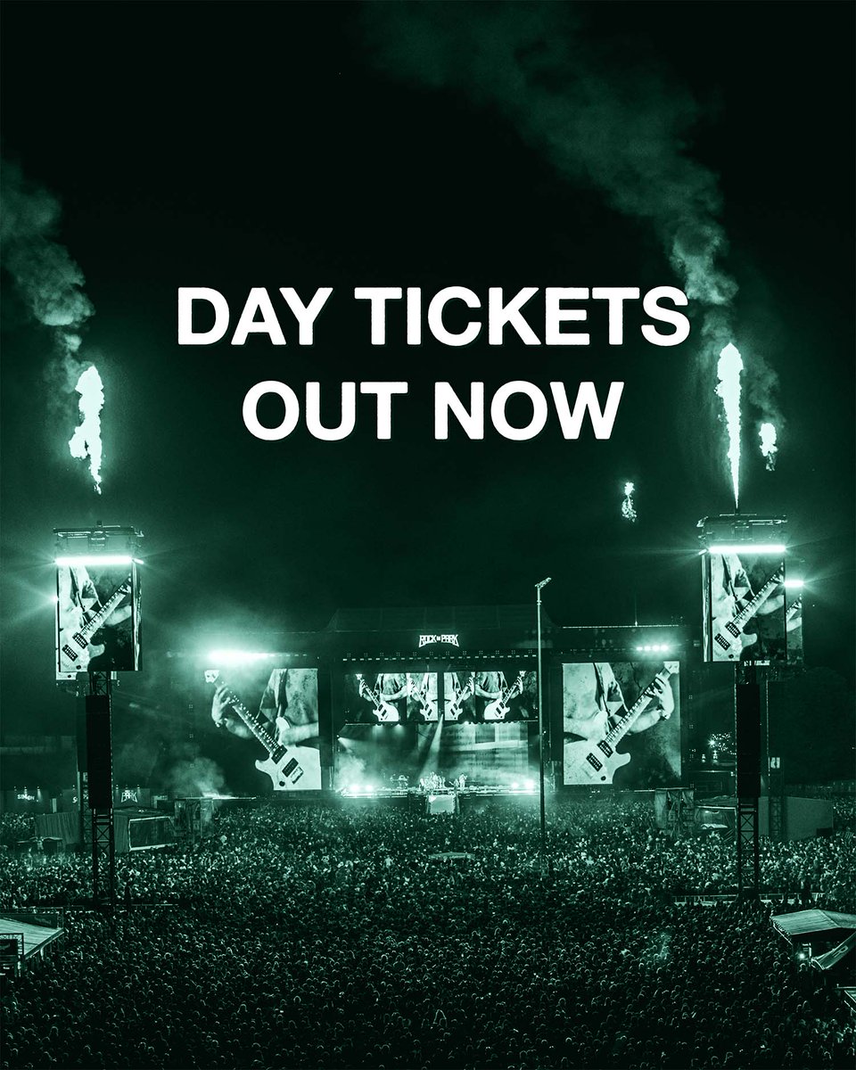 rockimpark_com's tweet photo. Seit gestern gibt es ein limitiertes Kontingent an Tagestickets – auch für Fast Lane und VIP.

Wartet nicht zu lange damit, euch die Tickets zu sichern. Fast die Hälfte der Tagestickets ist bereits weg!

Tickets: https://t.co/DqVM6xBRyk https://t.co/AWamiw4zO0