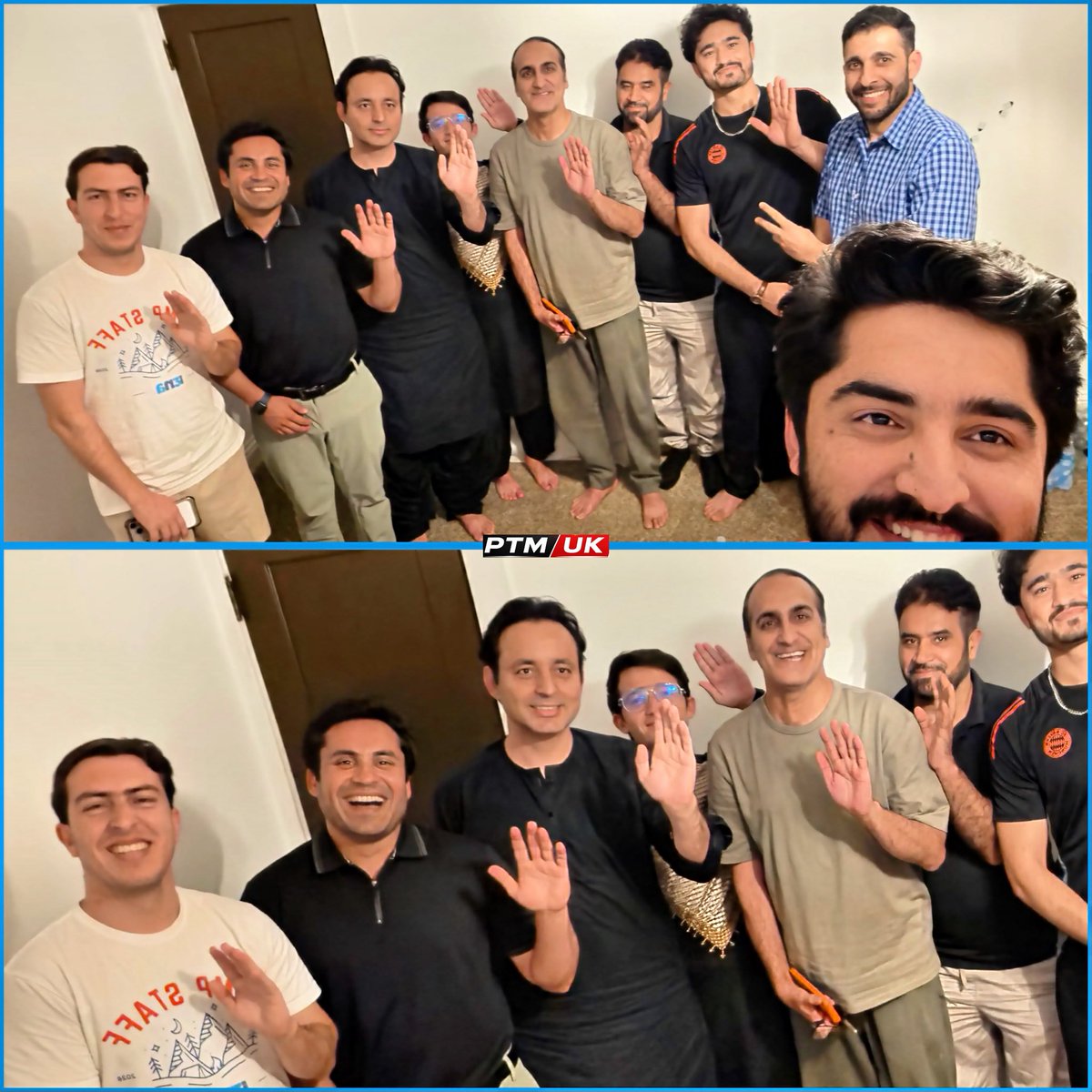 PTMUK_Official's tweet photo. له نیویارک څخه د خیبر د خاورې مبارزینو د ملي مشر منظور احمد پښتین ته د مینې او درناوي سلامونه وړاندې کوي او وایي:

«موږ د ملي مشر منظور پښتین پر رهبرۍ ویاړو او د نیویارک د لاریون لپاره د ملت د خبرولو او ګډون ته د بلنې په لړۍ کې خپل ملي مسؤولیت ادا کوو.»
#PTMAtUNGA81 https://t.co/pUKJ3NWwAk