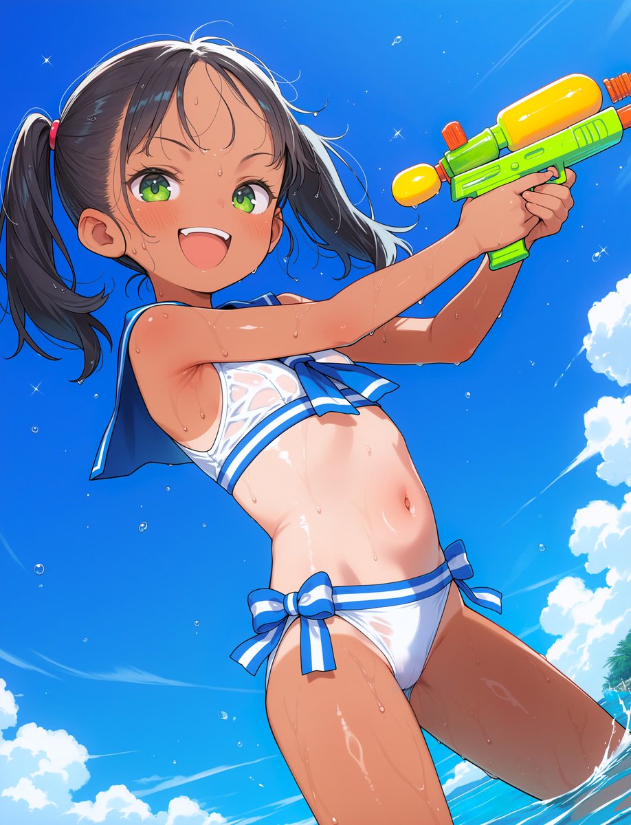 da2el2da's tweet photo. セーラービキニが可愛くて好きすぎる https://t.co/fLk3WsshlS