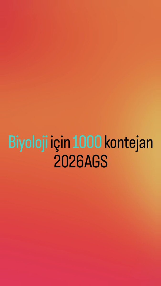 q3P9o7uhINkzAbh's tweet photo. @Yusuf__Tekin @Yusuf__Tekin @edipuzen @oktay_saral @cftcblnt @talatyavuz29 Binlerce biyoloji öğretmeni görev bekliyor. 2026 AGS, bu bekleyişi sona erdirecek 1000 kontenjan için umut olsun. #AGSBiyolojiBinKontenjan https://t.co/075KB1f2Ij