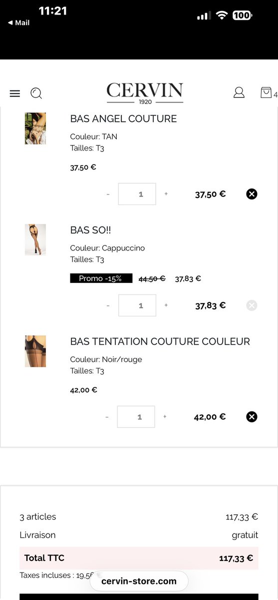 Rosa_nylons's tweet photo. Any volunteer to fund this wishlist at Cervin store ?
What do you think?
#goddess #findomgodess #funded #gift
https://t.co/dDZhnbX3le Regarde cet article sur ma liste ! https://t.co/kDcQuxq0Vo