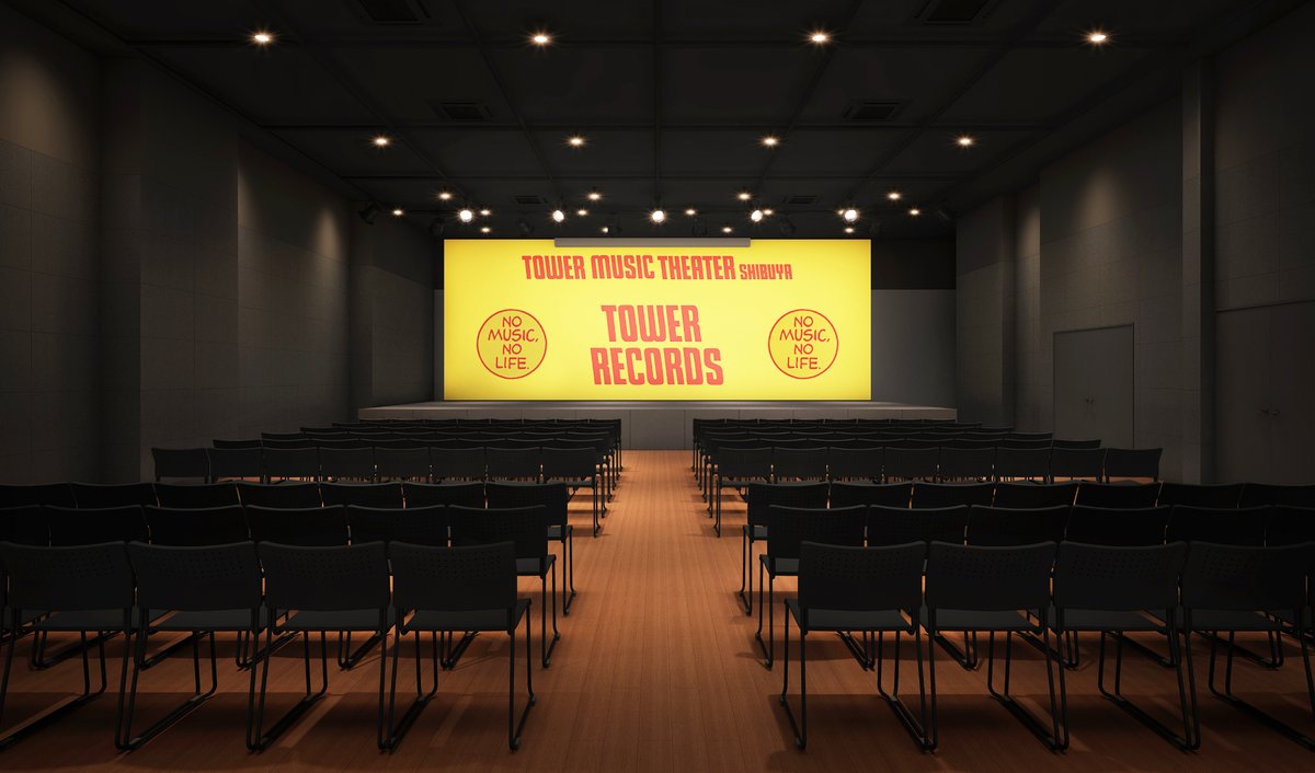 oricon's tweet photo. タワーレコード、渋谷にイベントスペース常設
音楽ライブ～配信イベントまで対応
https://t.co/NTFDlL6JO9
⠀
『TOWER MUSIC THEATER SHIBUYA』10/31開業。渋谷駅から徒歩7分、約126坪の広々とした多目的施設。ライブ、トークショー、特典会、記者発表会、配信イベント、小規模カンファレンスなど 多様なシチュエーションに柔軟に対応する。