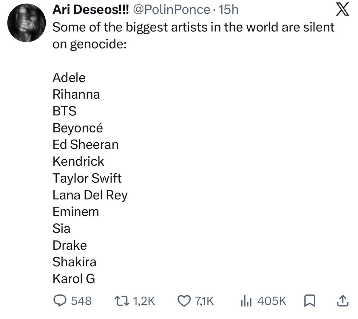 amevvil's tweet photo. why did a topic as serious as gen*cide turn into "my idol is more pro-palestine than yours" material? stan community are losing the plot. this whole speaking up debate is just used to win fan w@rs, and the activism is just an excuse to defend faves and prove they're perfect. https://t.co/qfjxGbez6D