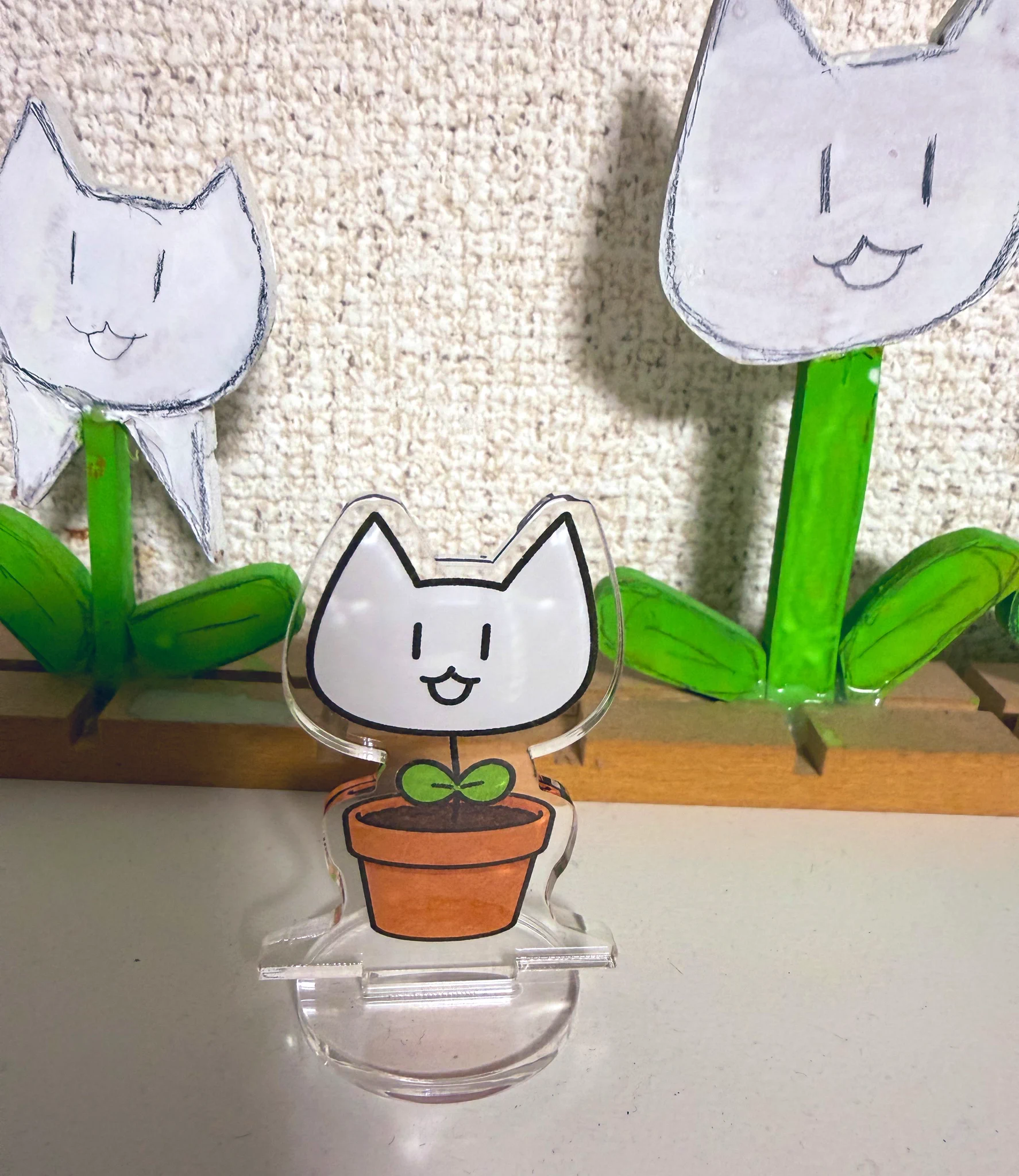 にゃーお アクリルスタンド4個 nyo（にょ） on X: 