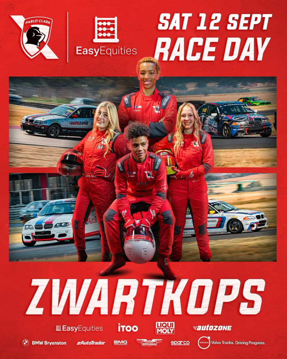 StephaniaOrxer's tweet photo. It's Race Week! Join us at Zwartkops Raceway on 11–12 September to support South Africa’s next generation of ambitious racing drivers as they build their futures in motorsport. EasyEquities is the title partner of Pablo Clark Racing. https://t.co/NlM9CPQIm4