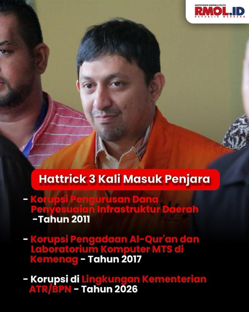 Tan_Mar3M's tweet photo. Karir politik? Bukan!
Karir korupsi.. https://t.co/Q0vkYFLwX5