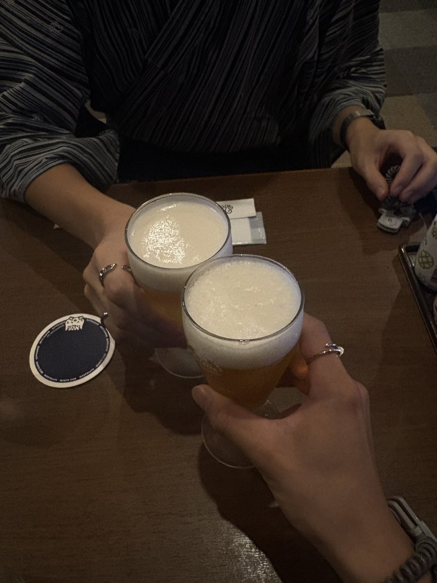cherixmel's tweet photo. 仕事終わりの疲れに効いた〜🍻 https://t.co/t5VFESyyt6