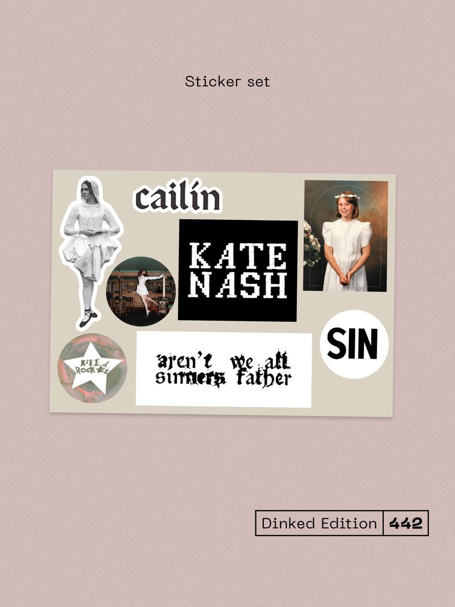 dinkededition's tweet photo. Eleven years in the making, @katenash’s sixth studio album Cailín is a love letter to her Irish heritage. A raw, raucous album combining traditional Irish sounds with punk energy, nods to hip hop production and Nash’s knack for a killer hook.

SHOP: https://t.co/s751QOdccY

+ Dinked Edition 442
+ “Rowan” Pink & Grey vinyl*
+ 11” x 17” signed print*
+ Sticker set*
+ Gatefold Jacket with lyrics
+ Printed inner sleeve
+ Limited, numbered pressing 700*
+ @killrockstars 

* EXCLUSIVE to #DinkedEdition

“The tradition of covering old folk songs, passing music through is really important. And the more people that cover that song really the better, because you can bring that message, the education, to a new audience.”
- Kate Nash