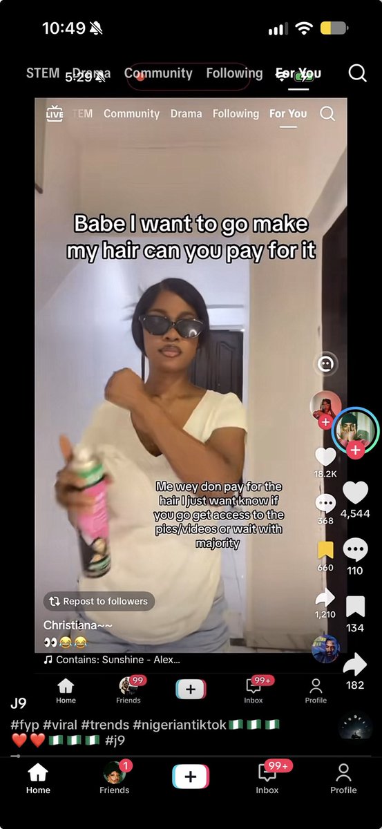 Chimaforkeeps's tweet photo. I never really understand how some girls Dey think 😂😭

So if I pay for the hair, my benefit is getting early access to the pictures and videos of the hair, but if I don’t I will see the same picture and videos with strangers when you post them ?😂

Oya nau no worry post am make i see am with majority