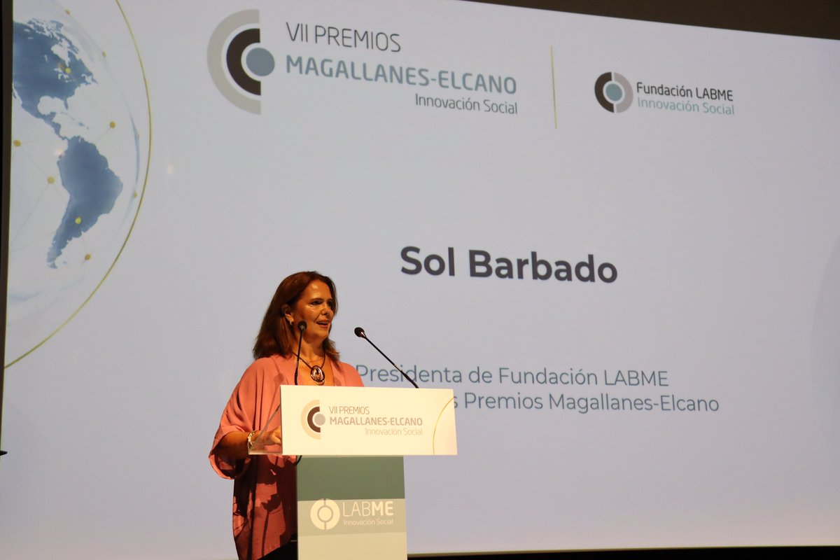 _LABME's tweet photo. Comienzan las intervenciones institucionales que inauguran la Gala de los VII Premios Magallanes-Elcano de Innovación Social 2026.
Un espacio para reafirmar el compromiso compartido con la innovación social, y la generación de oportunidades entre ambos lados del Atlántico. https://t.co/0WoRHaBi4K