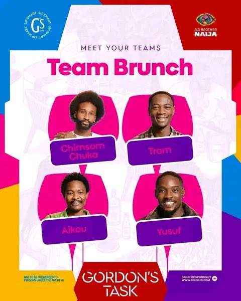 rovatelmedia's tweet photo. Gordon’s Task last night was truly amazing  in the Big Brother Naija house😅

The housemate did not just have fun, they displayed their craft in stage plays as well😊

The housemate were shared into different group like Team house party, Team Brunch, Team Beach😅❤️
It was a whole lot of fun 😂

But there can only be one winner, right?

Team Brunch Won🥳🥳🥳
#Bbnaijas11
#rovatelnews