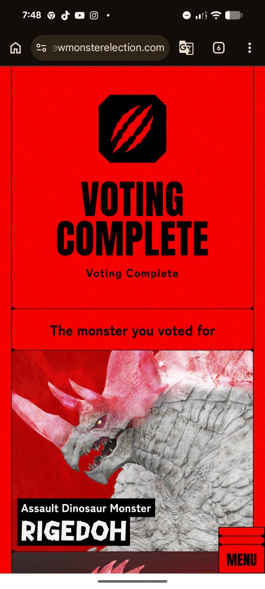 CronEc36404's tweet photo. https://t.co/luLzNMsj62 

VOTE FOR THIS KAIJU #godzilla #fyp #kaiju #kingofthemonster https://t.co/GMJwUW1Wjo