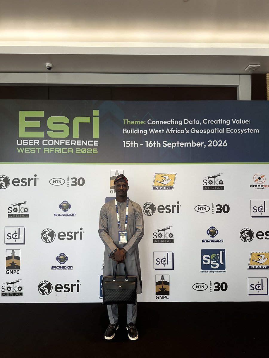 Olalegacy11's tweet photo. Day 2 at ESRI User Conference by @sambusgeo 

📍: Accra, Ghana 🇬🇭 https://t.co/diEBvUxtrr